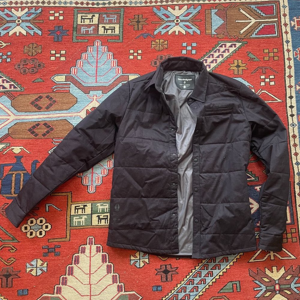 Bearded Goat Diamond Insulated Shirt Jacket size small